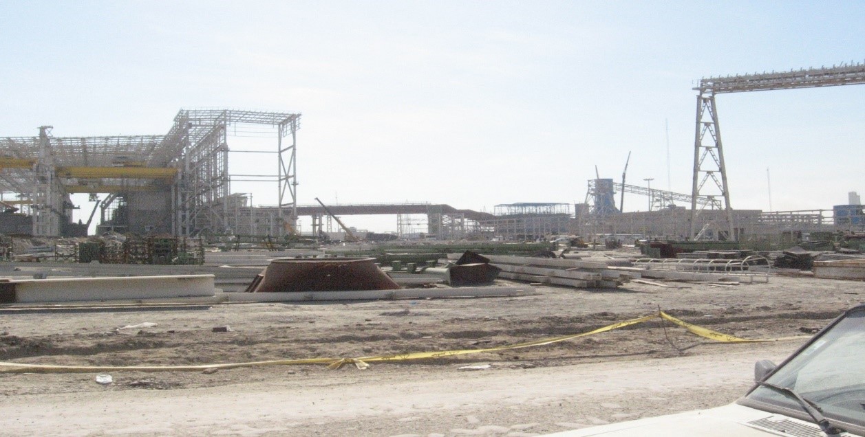 اجرای عملیات ساختمانی و تاسیساتی و محوطه سازی سایت فولاد هرمزگان